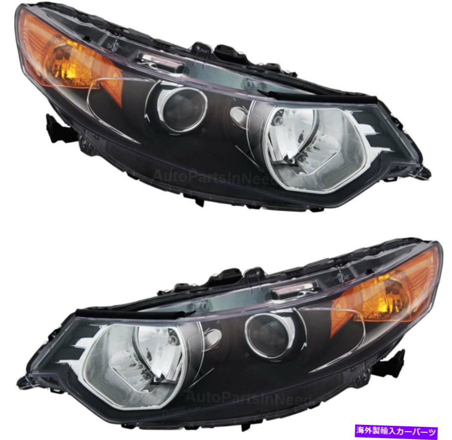 USヘッドライト HIDヘッドライトヘッドランプ新しいペアセット(左右)09-14 Acura TSX HID Headlights Headlamps NEW Pair Set (Left & Right) for 09-14 Acura TSX【並行輸入品】|Us Custom Parts Shop USDM