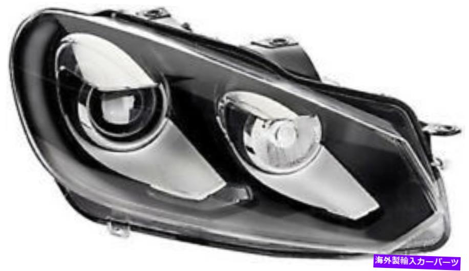 USヘッドライト VW Golf MK6 2008-2010のためのDRL付き右側のヘッドライト HELLA Bi xenon AFS right side headlight with DRL FOR VW Golf Mk6 2008-2010【並行輸入品】
