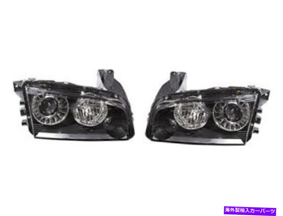 USヘッドライト ブラックキセノンHID D2Sハウジングデポのヘッドライトセット08-10 Dodge Charger Dot / SAE Black Xenon HID D2S Housing DEPO Headlight Set for 08-10 Dodge Charger DOT/SAE【並行輸入品】 92,978円