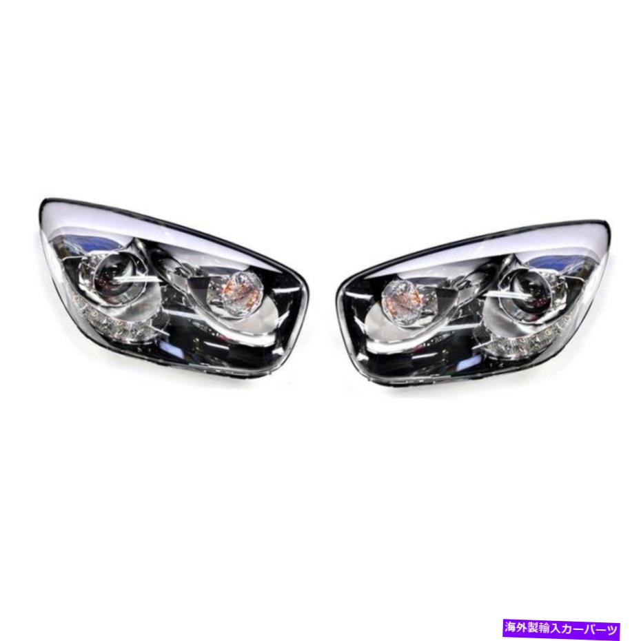 USヘッドライト KIA 2011-2017ピカントのための新しい純正OEM DRL LEDヘッドライトランプLH RH New Genuine OEM DRL LED Head Light Lamp LH RH For KIA 2011-2017 Picanto【並行輸入品】