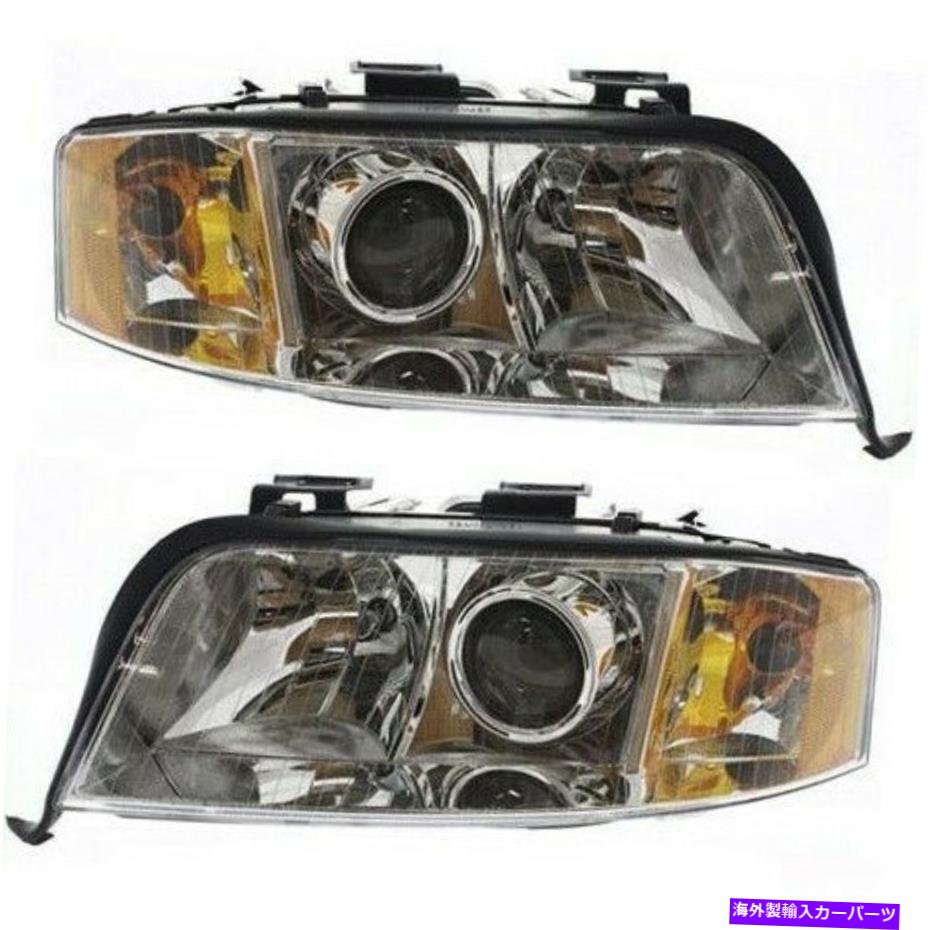 USヘッドライト Audi A6 Quattroのための4B0941004BL、4B0941004BL、4B0941004BL新しいドライバー＆旅客サイドLH RH 4B0941003BL, 4B0941004BL New Driver & Passenger Side LH RH for Audi A6 Quattro【並行輸入品】