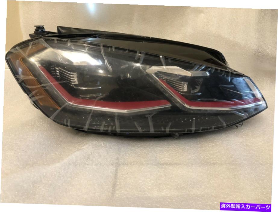 USヘッドライト 2018 2019 2020 2020 Volkswagen GTI OEMヘッドライト右サイド??RHフルLED Red Brand New 2018 2019 2020 Volkswagen GTI OEM Headlight Right Side RH Full LED RED BRAND NEW【並行輸入品】