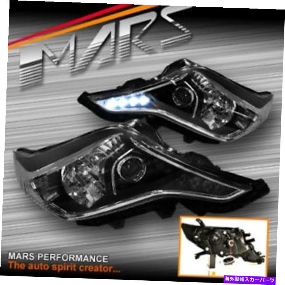 USヘッドライト トヨタ土地クルーザーFJ150 Prado 14-17のためのブラックDRL LEDプロジェクターヘッドライト Black DRL LED Projector Head Lights for Toyota Land-Cruiser FJ150 Prado 14-17【並行輸入品】｜Us Custom Parts Shop USDM