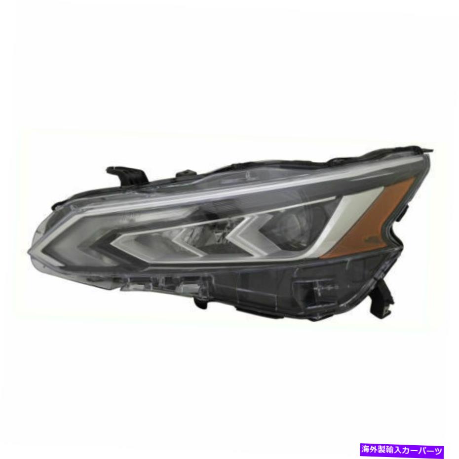 USヘッドライト NS Altima 2019 2020 Headlight W / LEDクロム左ドライバー26060-6CA5B FIT FOR NS ALTIMA 2019 2020 HEADLIGHT W/LED CHROME LEFT DRIVER 26060?6CA5B【並行輸入品】