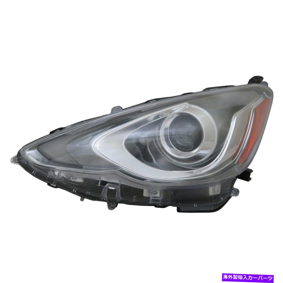 USヘッドライト Headlight Assembly-Capa認証左TYCは15-17トヨタプリウスC Headlight Assembly-Capa Certified Left TYC fits 15-17 Toyota Prius C【並行輸入品】