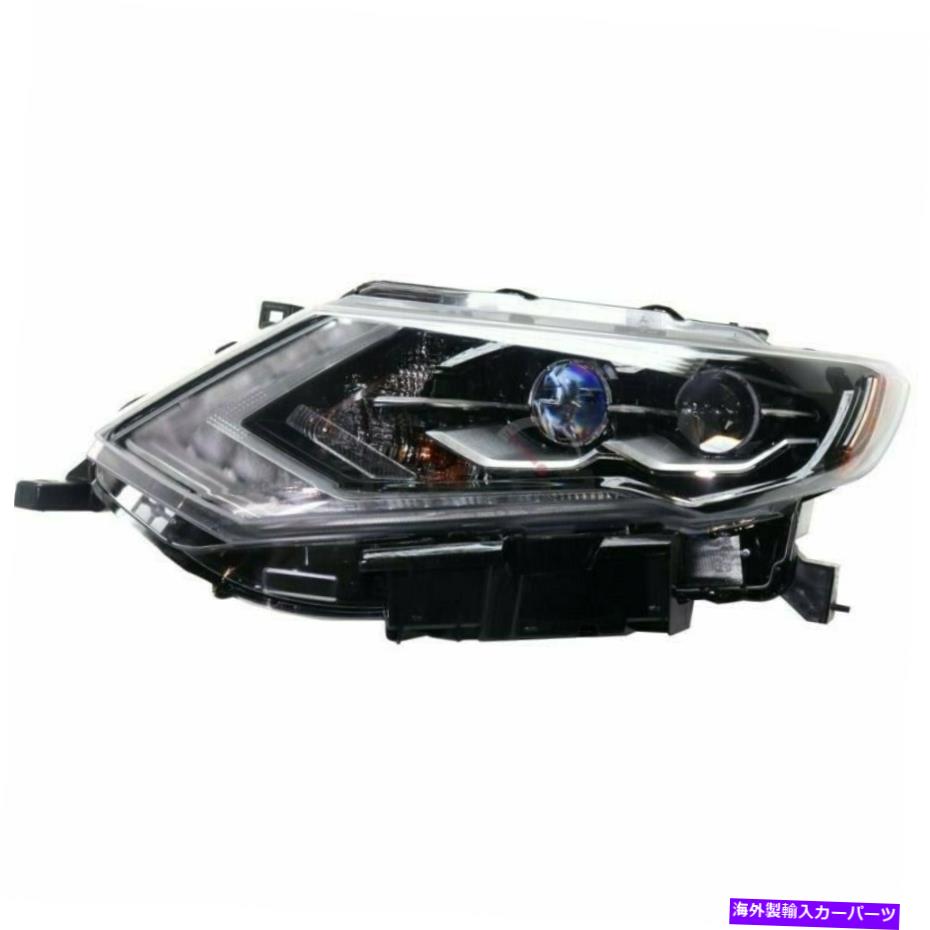 USヘッドライト Fits Nissan Rogue 2017-2018左ドライバーLEDヘッドライトヘッドライトランプ新品 FITS NISSAN ROGUE 2017-2018 LEFT DRIVER LED HEADLIGHT HEAD LIGHT LAMP NEW【並行輸入品】