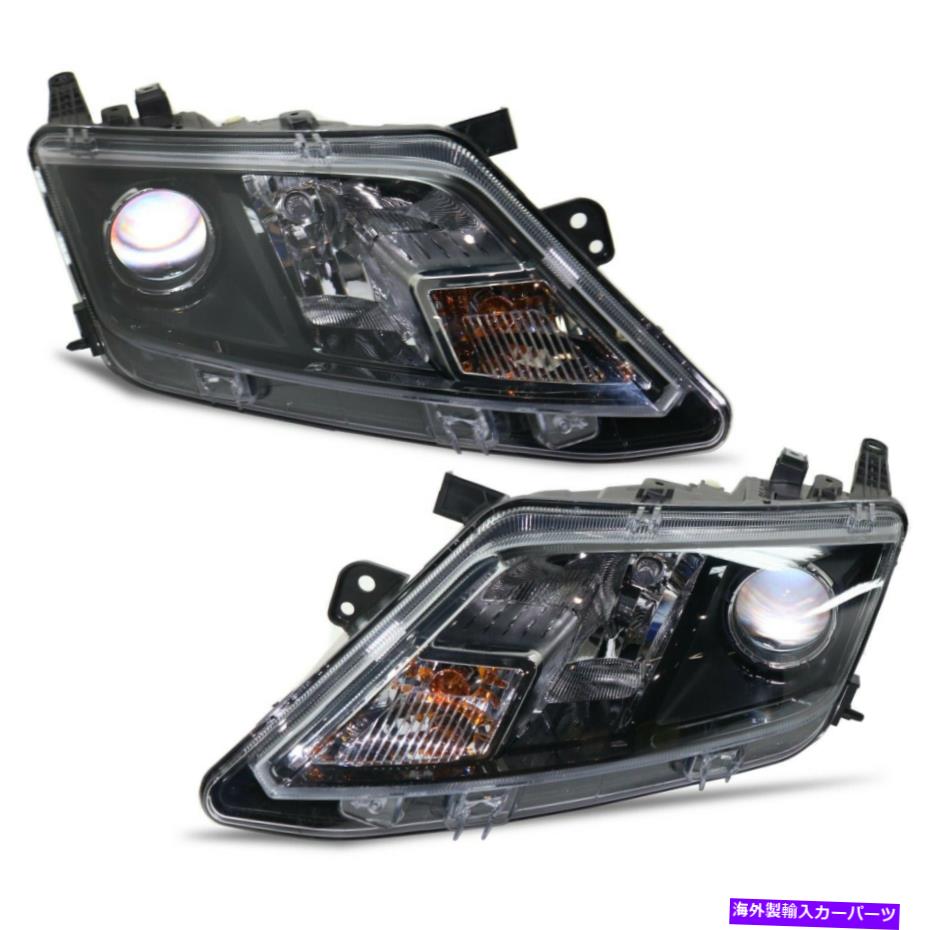USヘッドライト 2010-2012フォードフュージョンのヘッドライトセット左右のブラックハウジング2PC Headlight Set For 2010-2012 Ford Fusion Left and Right Black Housing 2Pc【並行輸入品】｜Us Custom Parts Shop USDM