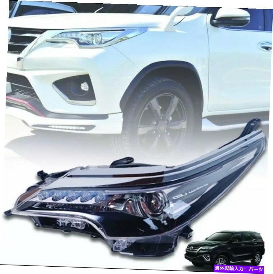 USヘッドライト 本物のバイビームLEDヘッドライト左サイドトヨタFortuner 2015-2017 81150-0KA50 GENUINE BI-BEAM LED HEADLIGHT LEFT SIDE TOYOTA FORTUNER 2015-2017 81150-0KA50【並行輸入品】