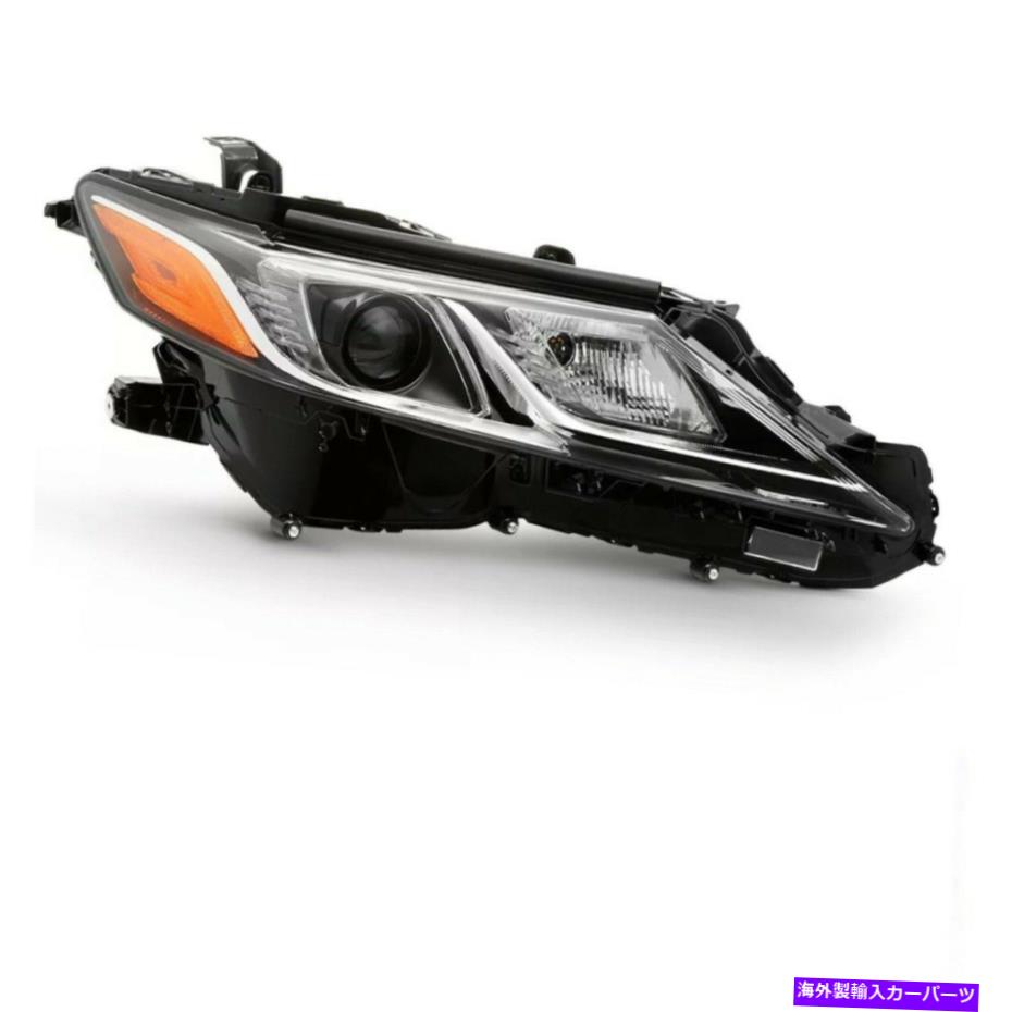 USヘッドライト Toyota Camry 2018 2019右乗客ハロゲンヘッドライトヘッドライトランプ FIT TOYOTA CAMRY 2018 2019 RIGHT PASSENGER HALOGEN HEADLIGHT HEAD LIGHT LAMP US【並行輸入品】