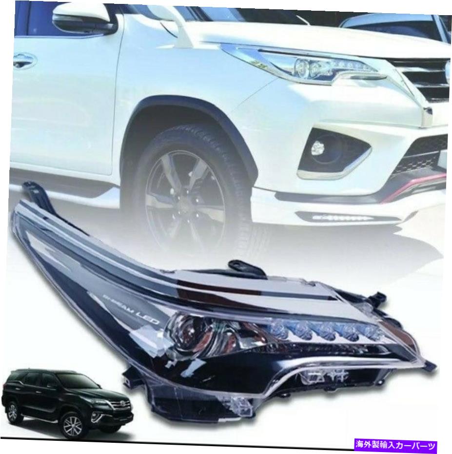 USヘッドライト 本物のバイビームLEDヘッドライト右側トヨタFortuner 2015-2017 81110-0KA50 GENUINE BI-BEAM LED HEADLIGHT RIGHT SIDE TOYOTA FORTUNER 2015-2017 81110-0KA50【並行輸入品】