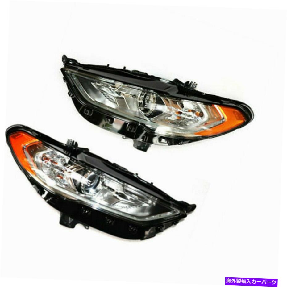 USヘッドライト 2017年から2020年フォードFusion Rh旅客+ LF乗客ヘッドランプライト For 2017-2020 Ford Fusion RH Passenger+LF Passenger Head Lamp Light New【並行輸入品】｜Us Custom Parts Shop USDM