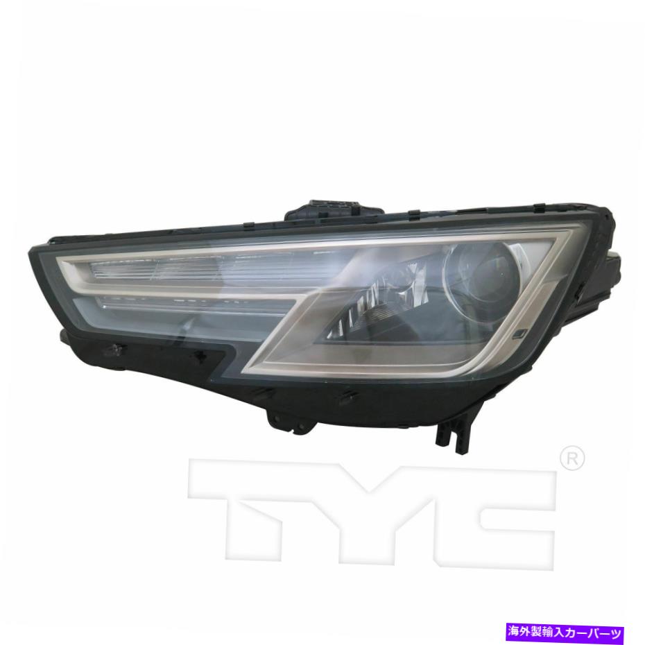 USヘッドライト AUDI A4 S4 2017-2018左ドライバーHIDキセノンヘッドライトヘッドライトフロントランプ AUDI A4 S4 2017-2018 LEFT DRIVER HID XENON HEADLIGHT HEAD LIGHT FRONT LAMP【並行輸入品】