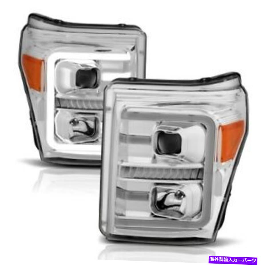 USヘッドライト ANZO 111407プロジェクターヘッドライト11-16フォードF450スーパーデューティ新着 Anzo 111407 Projector Headlight Set w/Amber For 11-16 Ford F450 Super Duty NEW【並行輸入品】｜Us Custom Parts Shop USDM