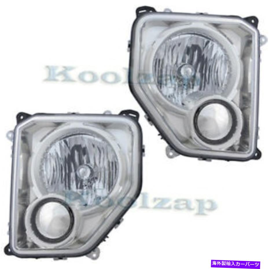 USヘッドライト 08-12 Libertyヘッドライトヘッドランプフロントヘッドランプライト左側セットペア 08-12 Liberty Headlight Headlamp Front Head Lamp Light Right Left Side SET PAIR【並行輸入品】