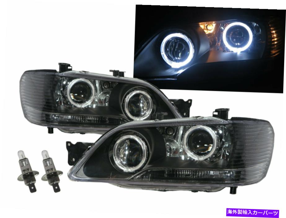 USヘッドライト Lancer Cedia / CG 01-03ガイドLED Angel-Eye Headlight Black EU Lancer CEDIA/CG 01-03 Guide LED Angel-Eye Headlight Black EU for Mitsubishi LHD【並行輸入品】 97,747円