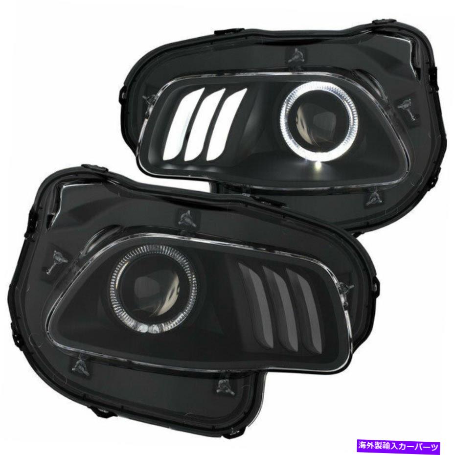 USヘッドライト ヘッドライトセットプロジェクターAnzo 111353 Headlight Set-Projector Anzo 111353【並行輸入品】