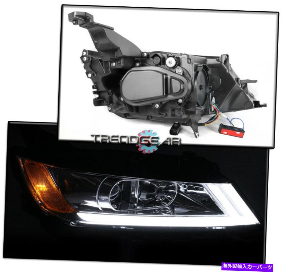 USヘッドライト 15~19のシボレーインパラLEDスイッチバックプロジェクターヘッドライトヘッドランプランプクロム FOR 15-19 CHEVY IMPALA LED SWITCHBACK PROJECTOR HEADLIGHTS HEADLAMPS LAMP CHROME【並行輸入品】
