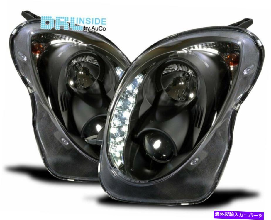 USヘッドライト Hovedlyskastere LED Alfa Romeo Mito 2008-Black Free LPAR06WN XのためのDRL Innvendig Hovedlyskastere LED DRL Innvendig for ALFA ROMEO MITO 2008-Black Free LPAR06WN X【並行輸入品】