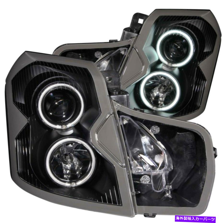 USヘッドライト 121417 Anzoヘッドライトランプのドライバー＆旅客サイドの新しいセダンLH RH用CTS 03-07 121417 Anzo Headlight Lamp Driver & Passenger Side New Sedan LH RH for CTS 03-07【並行輸入品】
