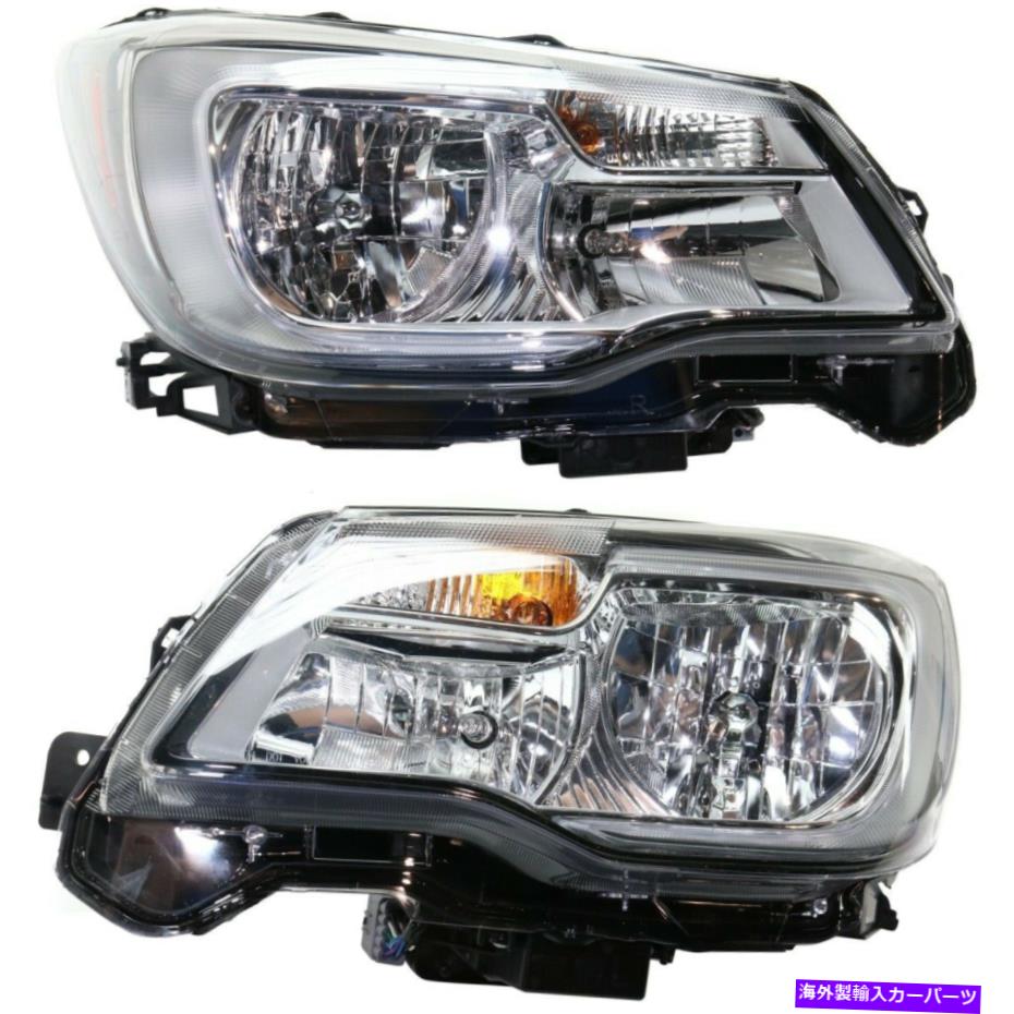 USヘッドライト 84001SG280,84001SG290 SU2502158、SU2503158ヘッドライトランプ左右 84001SG280, 84001SG290 SU2502158, SU2503158 Headlight Lamp Left-and-Right【並行輸入品】