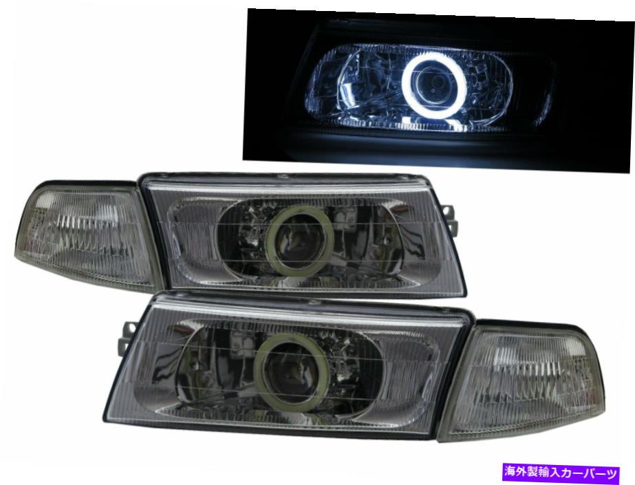 USヘッドライト 三菱LHDのためのランサーEVO 6 MK6 98-01 4D COBプロジェクターヘッドライトクロムV1 LANCER EVO 6 MK6 98-01 4D COB Projector Headlight Chrome V1 for Mitsubishi LHD【並行輸入品】