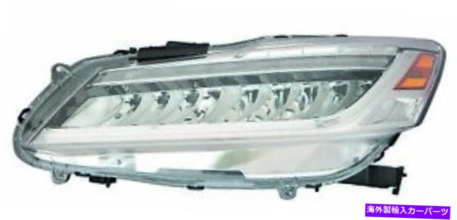USヘッドライト 2016年2017年のホンダアコードのための新しい助手席側LEDヘッドライト New Passenger Side LED Headlight FOR 2016 2017 Honda Accord【並行輸入品】|Us Custom Parts Shop USDM