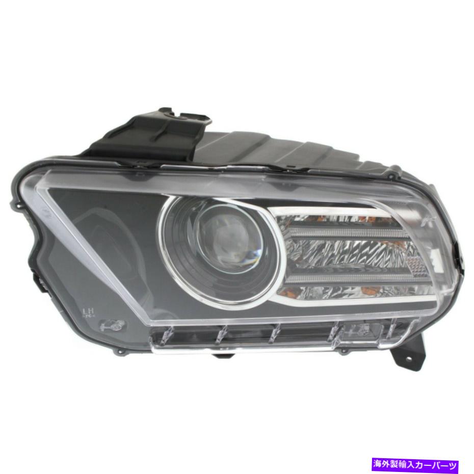 USヘッドライト 2013-2014フォードマスタングドライバサイドのヘッドライト Headlight For 2013-2014 Ford Mustang Driver Side【並行輸入品】