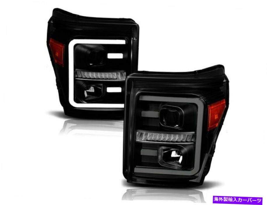 USヘッドライト 2011-2016 Ford F450スーパーデューティヘッドライトセットAnzo 35859xF 2012 2013 2014 For 2011-2016 Ford F450 Super Duty Headlight Set Anzo 35859XF 2012 2013 2014【並行輸入品】