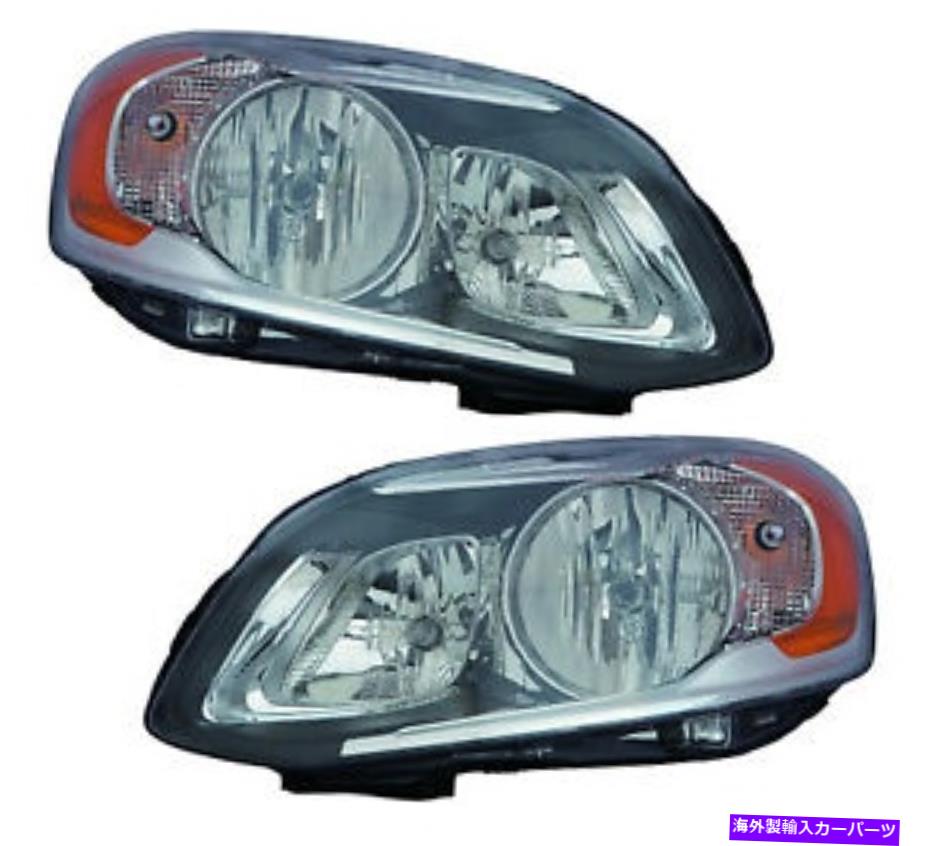 USヘッドライト 2014年2015年2015年のボルボXC60ヘッドライトペアセット For 2014 2015 2016 Volvo Xc60 Headlights Pair Set【並行輸入品】