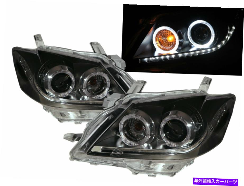 USヘッドライト Aurion XV40 MK1 06-08 4D LED LED LED LED LED TOYOTA LHDのためのブラックアジア AURION XV40 MK1 06-08 4D LED Halo Projector Headlight Black ASIA for TOYOTA LHD【並行輸入品】 104,898円