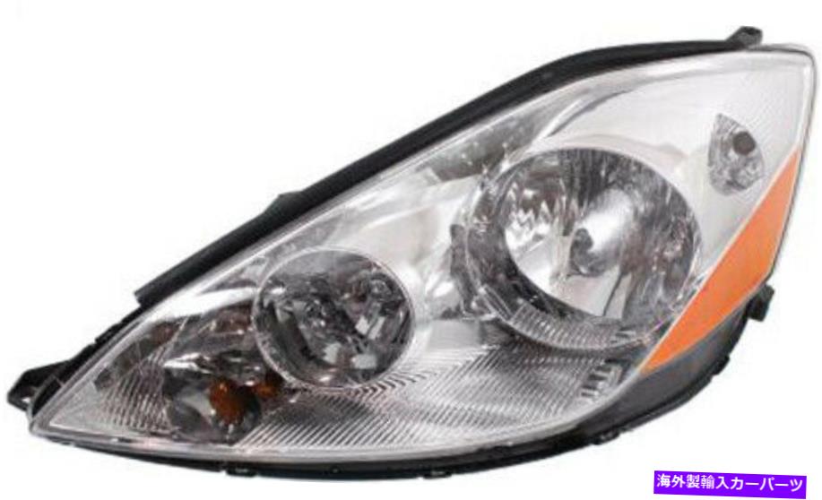 USヘッドライト 2006-2010トヨタシエナのための左運転側のヘッドライトヘッドランプ Left Driver Side Headlight Head Lamp for 2006-2010 Toyota Sienna【並行輸入品】