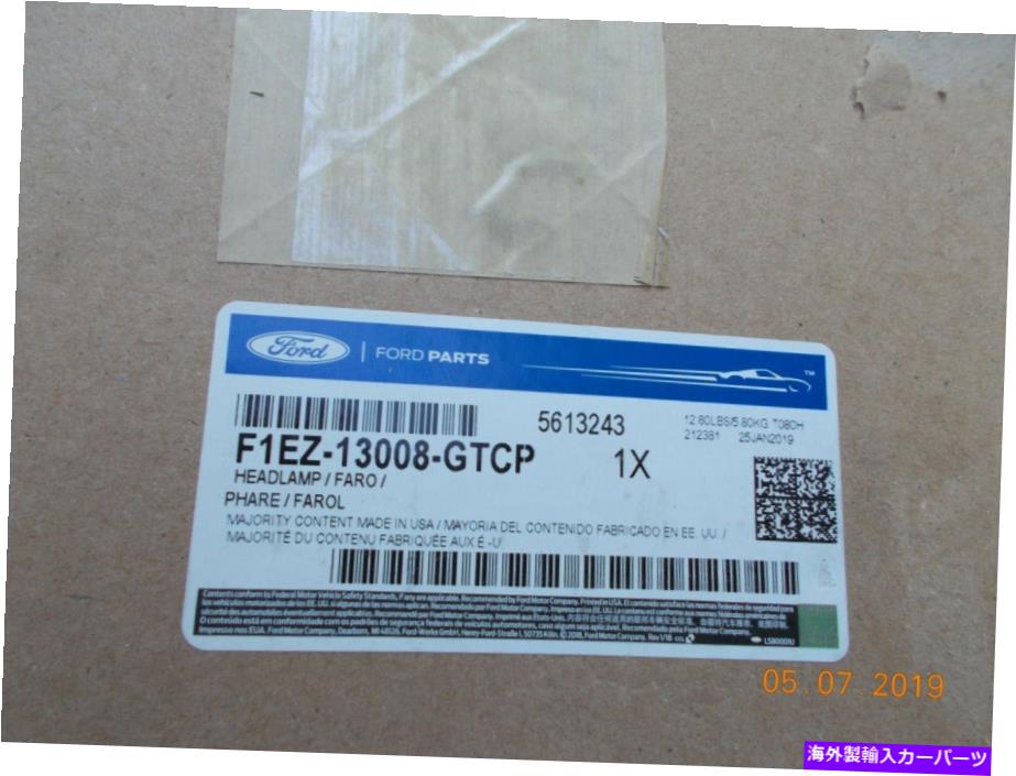 USヘッドライト 新しいFord OEM左サイドハロゲンヘッドライトレンズとハウジングF1EZ13008GTCP。 New Ford OEM Left Side Halogen Headlight Lens And Housing F1EZ13008GTCP.【並行輸入品】｜Us Custom Parts Shop USDM