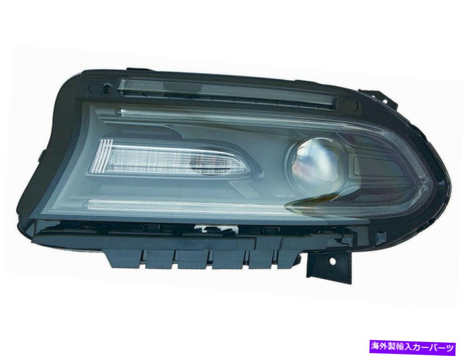 USヘッドライト Headlight 2015 15の充電器がLEDのランニングライトドライバ左LHサイド For Headlight 2015 15 Charger with LED Daytime Running Light Driver Left LH Side【並行輸入品】