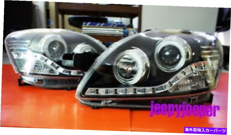 USヘッドライト Toyota Vios Yaris BeltaセダンのためのCCFLプロジェクターヘッドライトヘッドライトランプ07-12 CCFL PROJECTOR HEADLIGHT Head Light Lamp For TOYOTA VIOS Yaris Belta Sedan 07-12【並行輸入品】