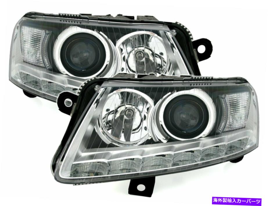 USヘッドライト Juego de Faros Con Marcha Diurna Para Audi A6 4F C6 2004-2008 Xenon Croomo US LPA Juego de Faros con Marcha Diurna para AUDI A6 4F C6 2004-2008 Xenon Cromo US LPA【並行輸入品】｜Us Custom Parts Shop USDM