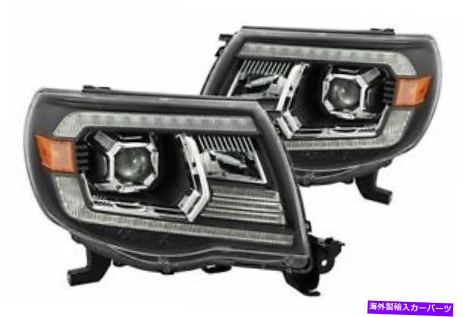 USヘッドライト トヨタタコマ05-11のためのアルファレックスハロゲンヘッドライト - 光沢ブラック AlphaRex Halogen Headlights For Toyota Tacoma 05-11 - Gloss Black【並行輸入品】 92,978円