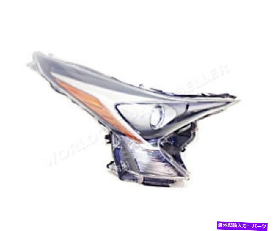 USヘッドライト Toyota Prius（XW50）SAEのタイプベース/ ECO 16-18用ヘッドライト右LED WY28 / 8W LED WY28 / 8W Headlight Right LED WY28/8W For TOYOTA PRIUS (XW50) SAE USA TYPE BASE/ECO 16-18【並行輸入品】