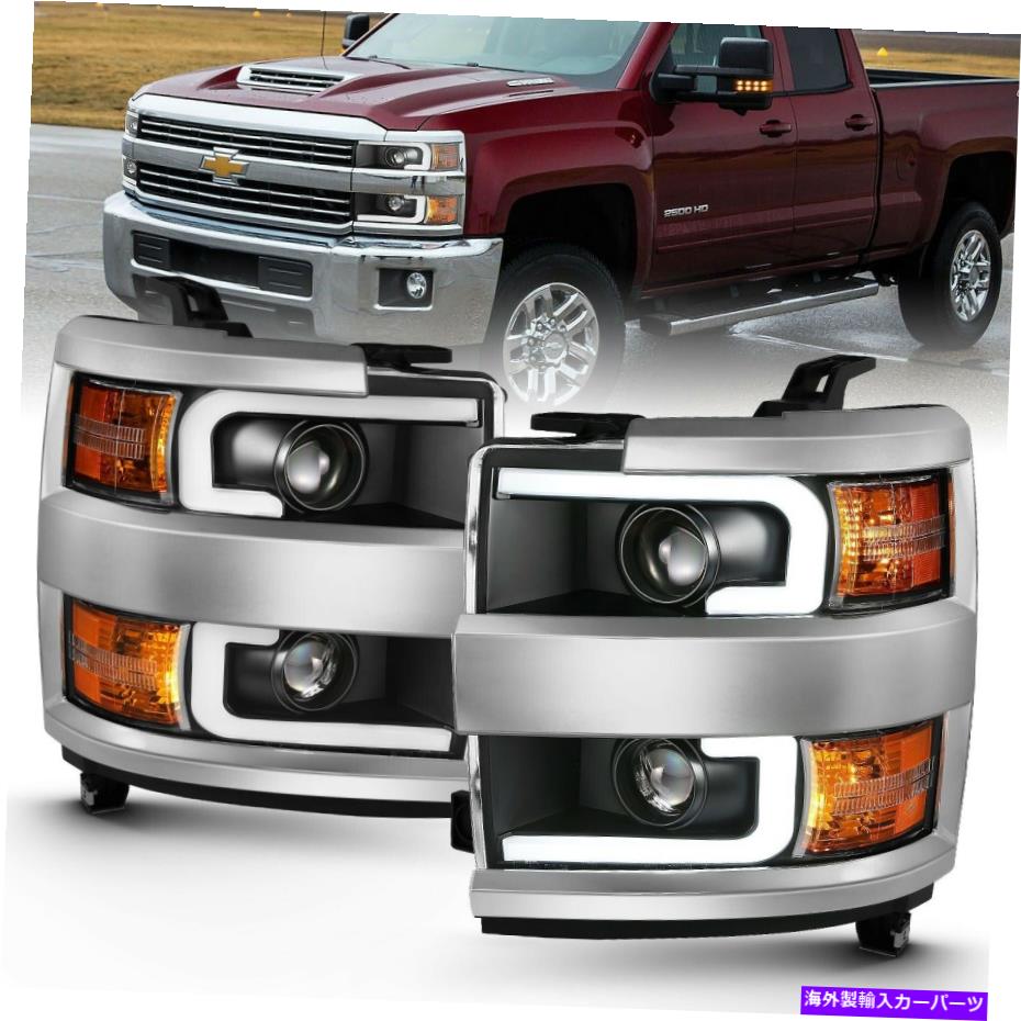 USヘッドライト Anzo USA 111359プロジェクターヘッドライトセットフィットSilverado 2500 HD Silverado 3500 HD Anzo USA 111359 Projector Headlight Set Fits Silverado 2500 HD Silverado 3500 HD【並行輸入品】