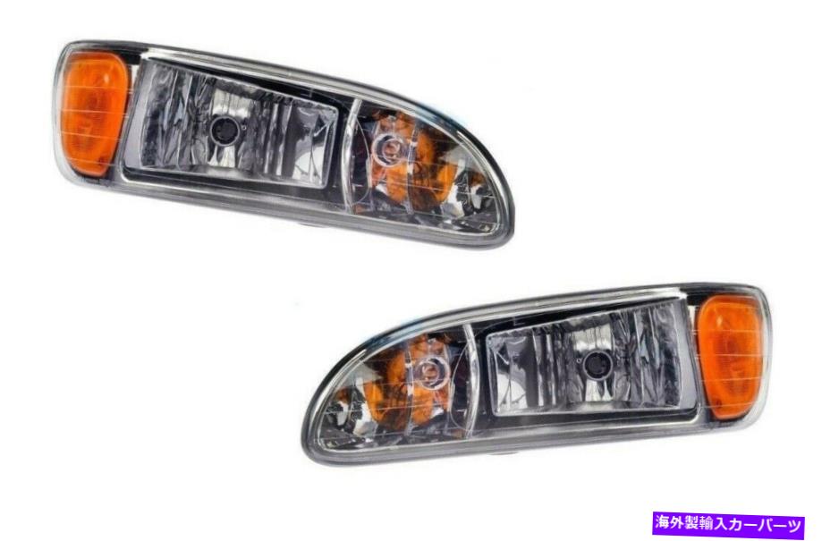 USヘッドライト 新しいヘッドライトペアW / 6500K LEDの電球は2012年2013年から2015年のPeterBilt 382シリーズ New Headlight PAIR w/6500K LED Bulbs FOR 2012 2013-2015 Peterbilt 382 Series【並行輸入品】