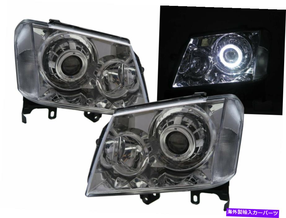 USヘッドライト Colorado RC 08-12 FaceLiftガイドLED HaloプロジェクターヘッドライトCH LHD Colorado RC 08-12 FACELIFT Guide LED Halo Projector Headlight CH for HOLDEN LHD【並行輸入品】