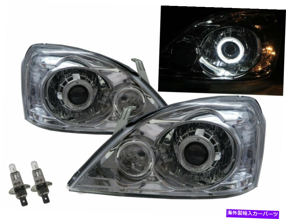 USヘッドライト X-TRAIL T30 MK1 03-06 5DガイドLED Angel-Yee Headlight CH台湾の日産LHD X-Trail T30 MK1 03-06 5D Guide LED Angel-Eye Headlight CH Taiwan for NISSAN LHD【並行輸入品】