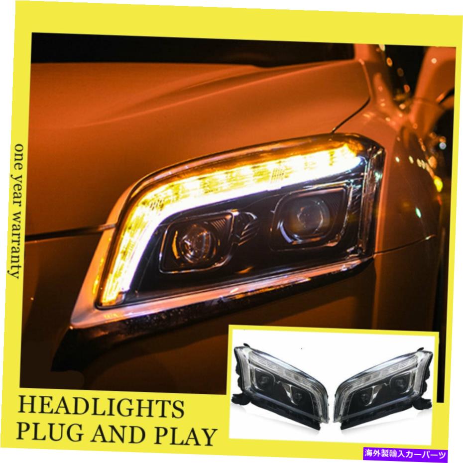USヘッドライト シボレートレックスヘッドライトダブルキセノンビームHIDプロジェクターLED DRL 2015-2016 For Chevrolet Trax Headlights Double Xenon Beam HID Projector LED DRL 2015-2016【並行輸入品】
