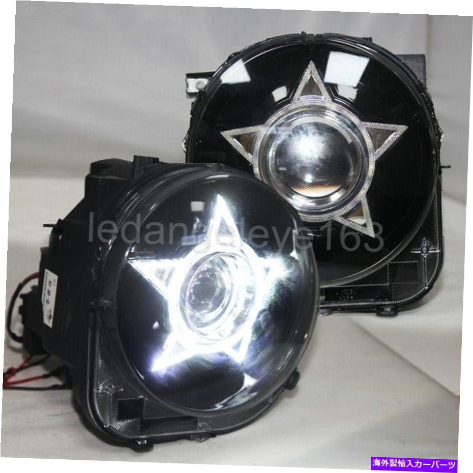 USヘッドライト Renegade Bu LEDフロントランプ2016-2019年LDV2のためのペンタグラムスタイルのヘッドライト Pentagram style Headlights For Renegade BU LED front lamps 2016-2019 year LDV2【並行輸入品】