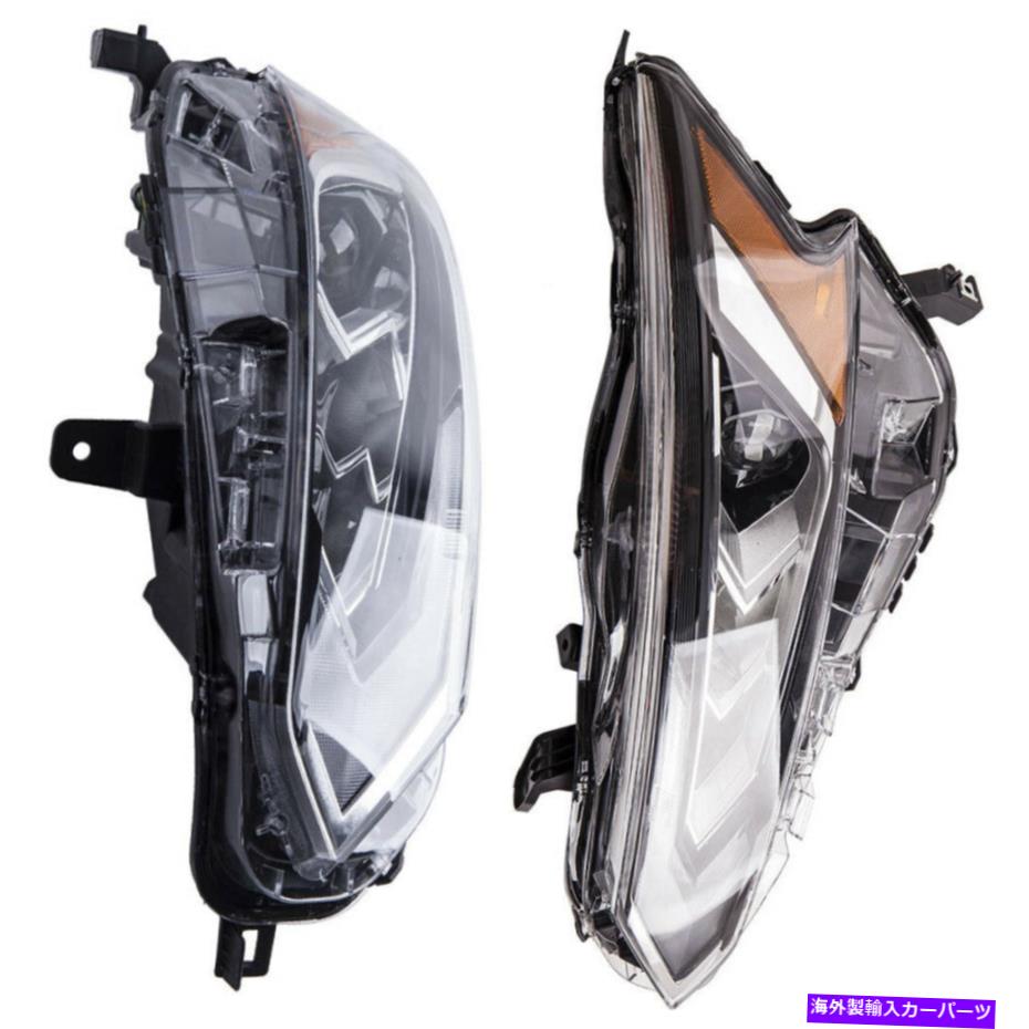 USヘッドライト ニュー乗客/右+ドライブ/左ヘッドライトヘッドランプ日産アルティマ19-20 Pair New Passenger/right+drive/left Headlight Headlamp For Nissan Altima 19-20【並行輸入品】