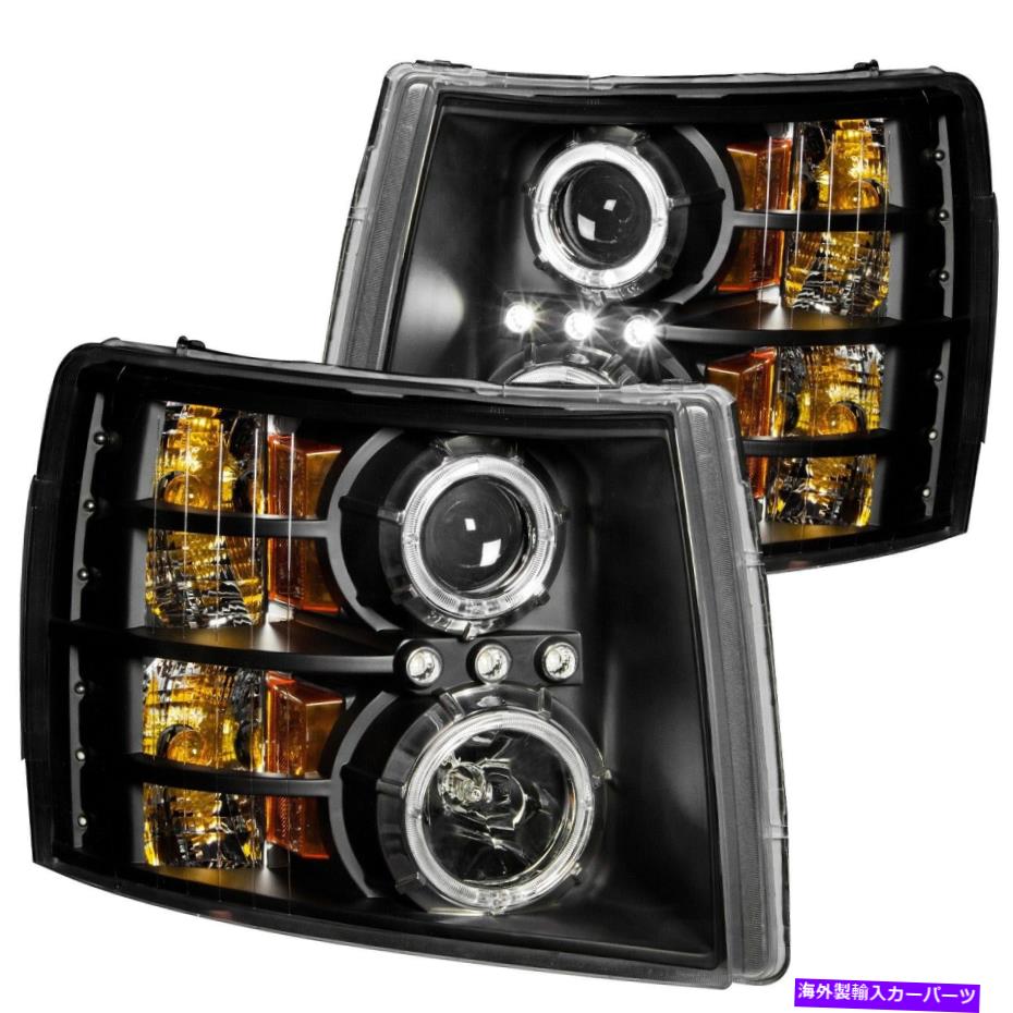 USヘッドライト Anzo USA 111200プロジェクターヘッドライトSET W / HALO Anzo USA 111200 Projector Headlight Set w/Halo【並行輸入品】