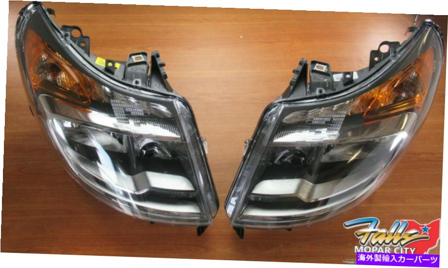 USヘッドライト 2014-2019 RAM PRMASTARS右サイドハロゲンヘッドライトアセンブリMOPAR OEM 2014-2019 Ram Promaster Right & Left Side Halogen Headlight Assembly Mopar OEM【並行輸入品】