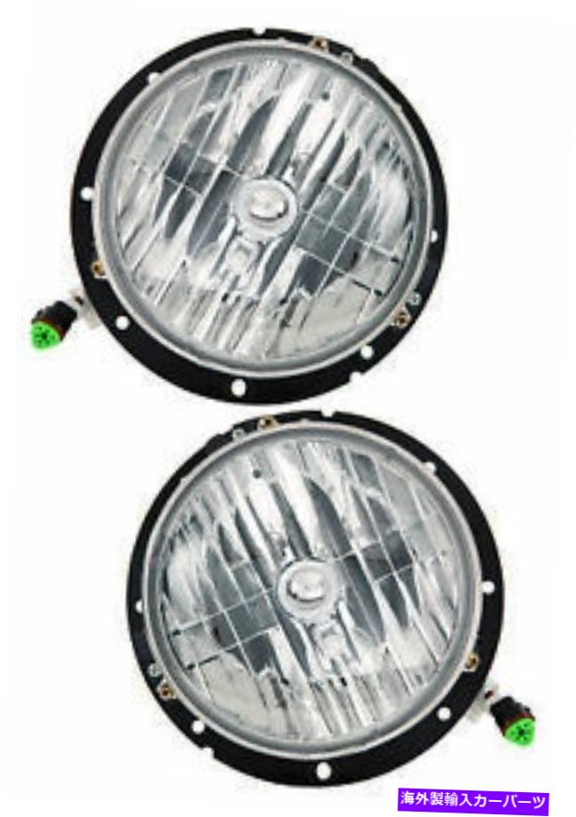 USヘッドライト 1998-2010 Kenworth T2000ヘッドライトペアセット For 1998-2010 Kenworth T2000 Headlights Pair Set【並行輸入品】