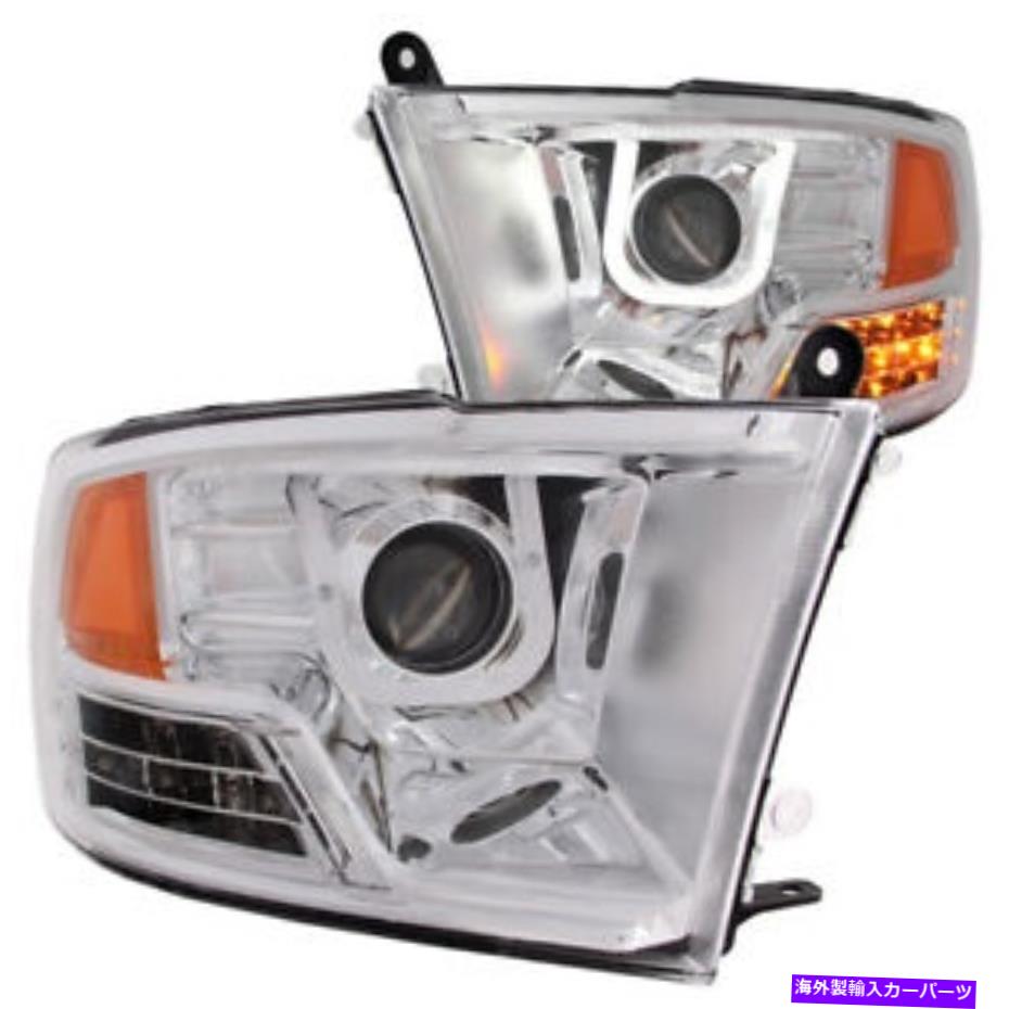 USヘッドライト Anzo USA 1053851クリアハロゲンプロジェクターヘッドライトセット Anzo USA 1053851 Clear Halogen Projector Headlight Set【並行輸入品】