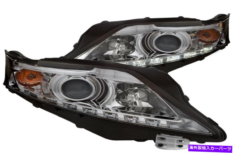 USヘッドライト Anzo 111323 Chrome Clear ProjectorヘッドライトU-BAR Halogen for Lexus RX350 Anzo 111323 Chrome Clear Projector Headlights U-Bar Halogen for Lexus RX350【並行輸入品】