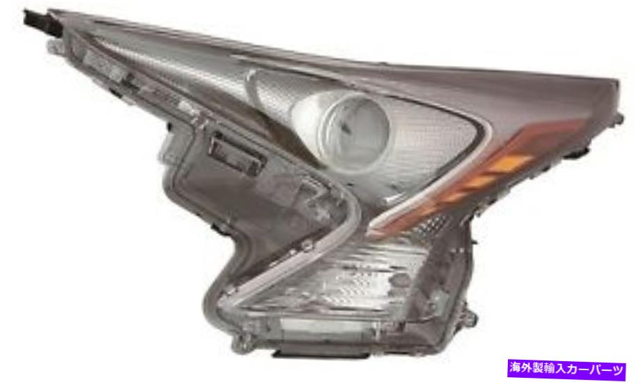 USヘッドライト トヨタプリウス2016-2018ベースエコヘッドライト右乗客ヘッドライトランプ TOYOTA PRIUS 2016-2018 BASE ECO HEADLIGHT RIGHT PASSENGER HEAD LIGHT LAMP【並行輸入品】